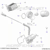 ENGINE, DIPSTICK &amp; OIL FILTER