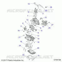 ENGINE, CRANKCASE AND KURBELWELLE