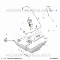 KRAFTSTOFFSYSTEM, FUEL TANK EVAP