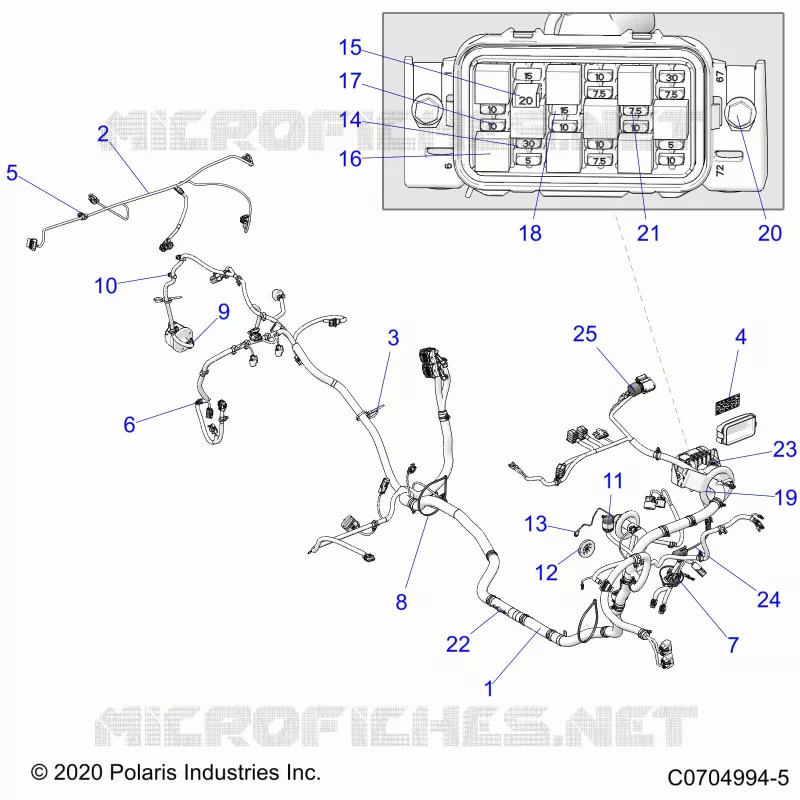 ELEKTRIC, WIRE HARNESS