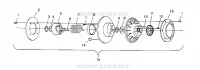 angetriebene Kupplungs ASSEMBLY XLT 0940767, XLT SP 0940667   XLT SKS 0940567 (4925022502C002)