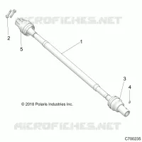 ANTRIEB, REAR PROP SHAFT