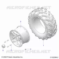RADS, REAR TIRE