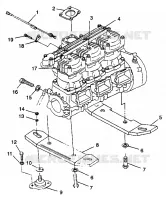 MOTORAUFHÄNGUNG SL 900 B974091 and SL 1050 B974090 (4940974097B002)