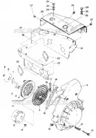 RÜCKZUG ANLASSER AND Gebläsegehäuse LT/LTR (4912711271024A)