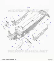 CHASSIS, CLUTCH GUARD, FOOTRESTS, AND RUNNINGBOARDS