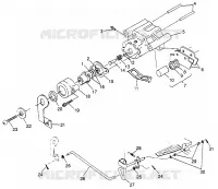 HINTERBREMSE Sport 400L W97BA38C and Trail Blazer W97BA25C (4940124012C002)