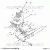 ANTRIEB, MAIN GEARCASE MOUNTING