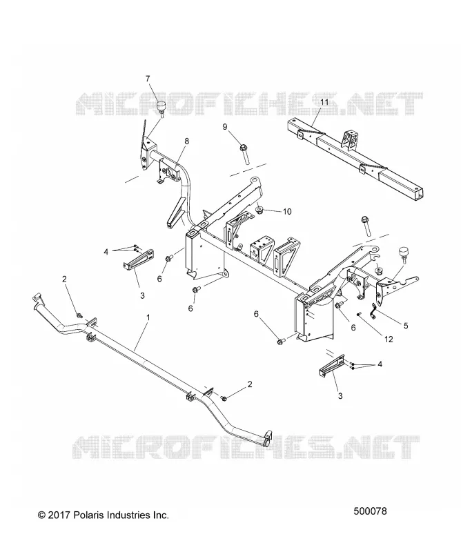CHASSIS, FRONT RAHMEN ASM.