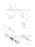 KOLBEN AND KURBELWELLE  INDY LITE (4918591859027A)