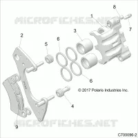 VORDERBREMSE CALIPER