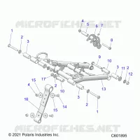 SUSPENSION, FRONT DREHMOMENTARM