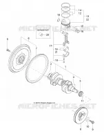 MOTOR, KURBELWELLE AND KOLBEN