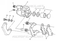 FRONT BREMSE Trail Boss W938527 (4924072407012A)