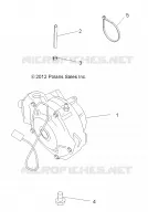 DRIVE TRAIN, FRONT GEARCASE MOUNTING