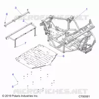 CHASSIS, MAIN RAHMEN