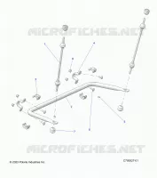 SUSPENSION, REAR STABILISATORSTANGE
