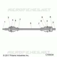 ANTRIEB, FRONT HALF SHAFT