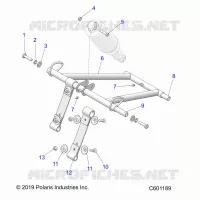 SUSPENSION, FRONT DREHMOMENTARM