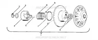 angetriebene Kupplungs Star, Sprint ES and StarTrak Updated 2/90 (4916811681015A)