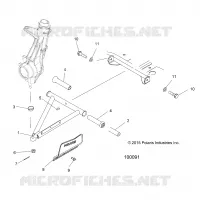 SUSPENSION, A-ARM AND STREBE MOUNTING