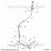 BRAKES, BRAKE PEDAL AND MASTER CYLINDER