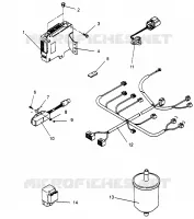 TEILE EFI 500 EFI SKS 0962574, 500 EFI RMK 0962974, AND EUROPEAN 500 EFI SK (4931983198D003)