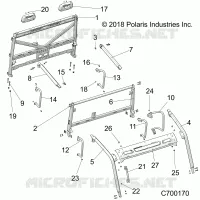 CHASSIS, CAB RAHMEN