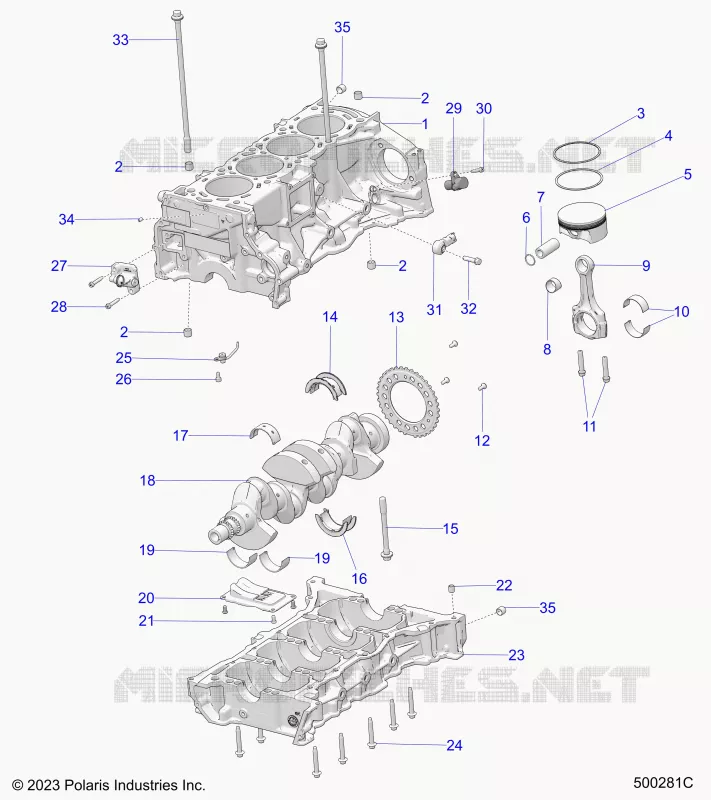 ZYLINDER BLOCK AND RELATED