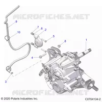 ANTRIEB, MAIN GEARCASE MOUNTING