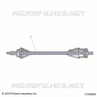 ANTRIEB, FRONT HALF SHAFT
