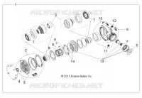 ANTRIEB, FRONT GETRIEBEGEHÄUSE INTERNALS