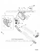 DRIVE TRAIN, CLUTCH COVER AND DUCTING