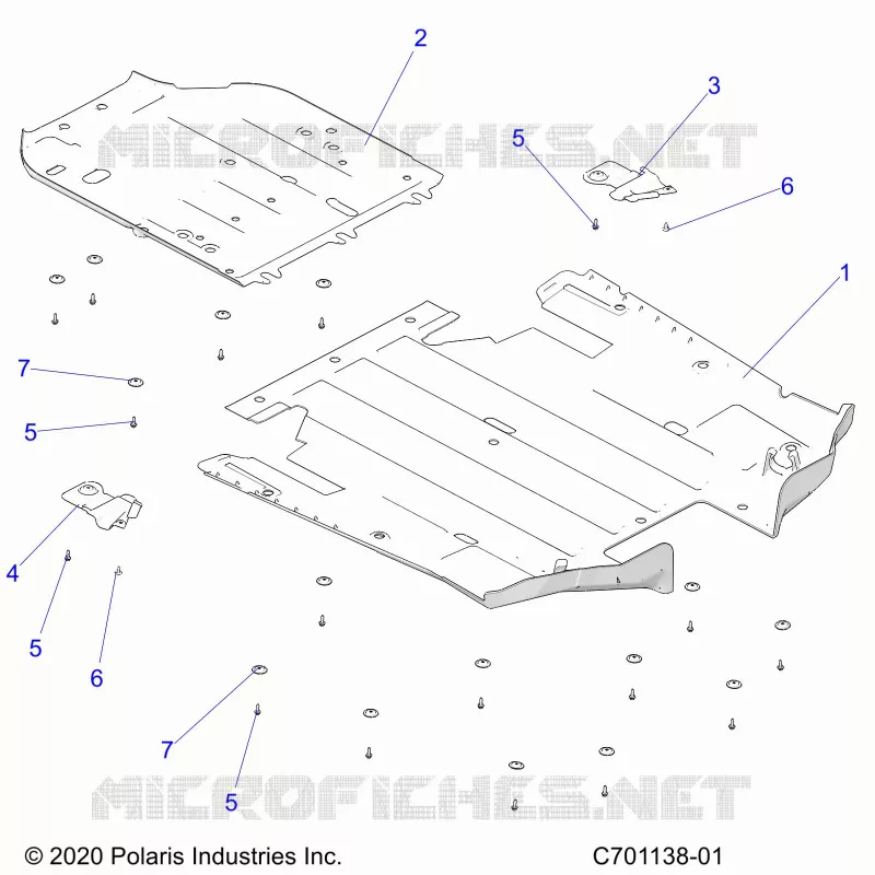 CHASSIS, SKID PLATES