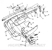 NOSEPAN ASSEMBLY SPORT 0940443 AND SPORT SKS 0940243 (4925052505005A)