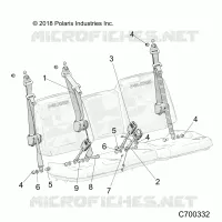 SITZ BELT AND MOUNTING