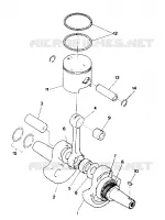 KURBELWELLE AND PISTON ASSEMBLY (4913511351039A)