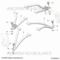SUSPENSION, A-ARMS