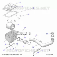 ENGINE, LUFTEINLASS SYSTEM