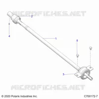 ANTRIEB, REAR PROP SHAFT