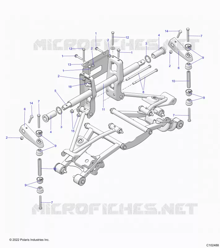 SUSPENSION, DREHSTAB