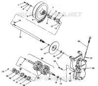 ANTRIEB ASSEMBLY CLASSIC E942865 and  CLASSIC TOURING E942875 (49274027400020)