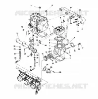 CYLINDER   MANIFOLD 650 RXL (4919531953024A)