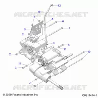 ANTRIEB, MAIN GEARCASE MOUNTING