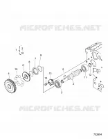 ENGINE, FUEL CAMSHAFT AND GOUVERNEUR SHAFT