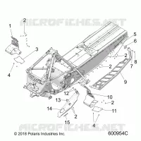 CHASSIS, CLUTCH GUARD/FOOTRESTS/RUNNING BOARDS