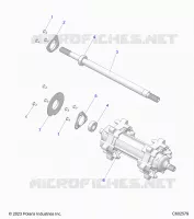 DRIVE TRAIN, JACKSHAFT AND ANTRIEBSWELLE