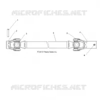 DRIVE TRAIN, FRONT KARDANWELLE