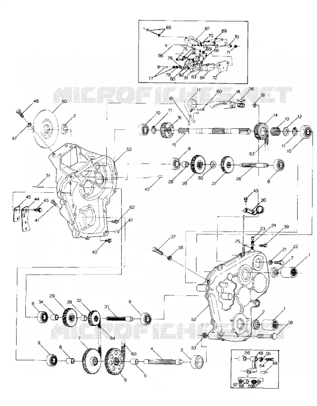 Bremse und Kettenkasten Supertrak (4915871587011A)