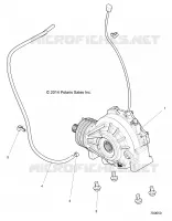 ANTRIEB, FRONT GETRIEBEGEHÄUSE MOUNTING